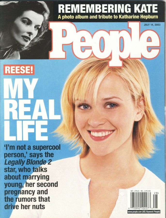 PEOPLE magazine side cover 14 July 2003