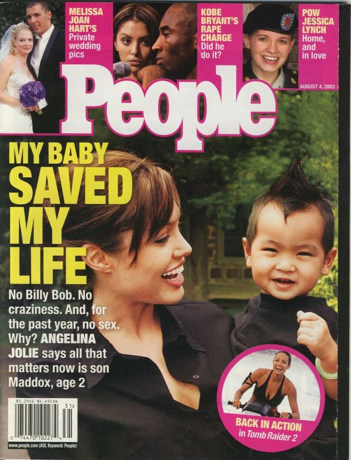PEOPLE magazine side cover 4 August 2003