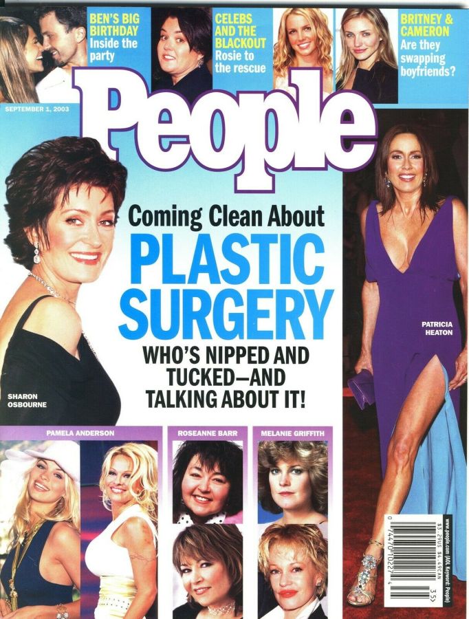 PEOPLE magazine side cover 1 September 2003