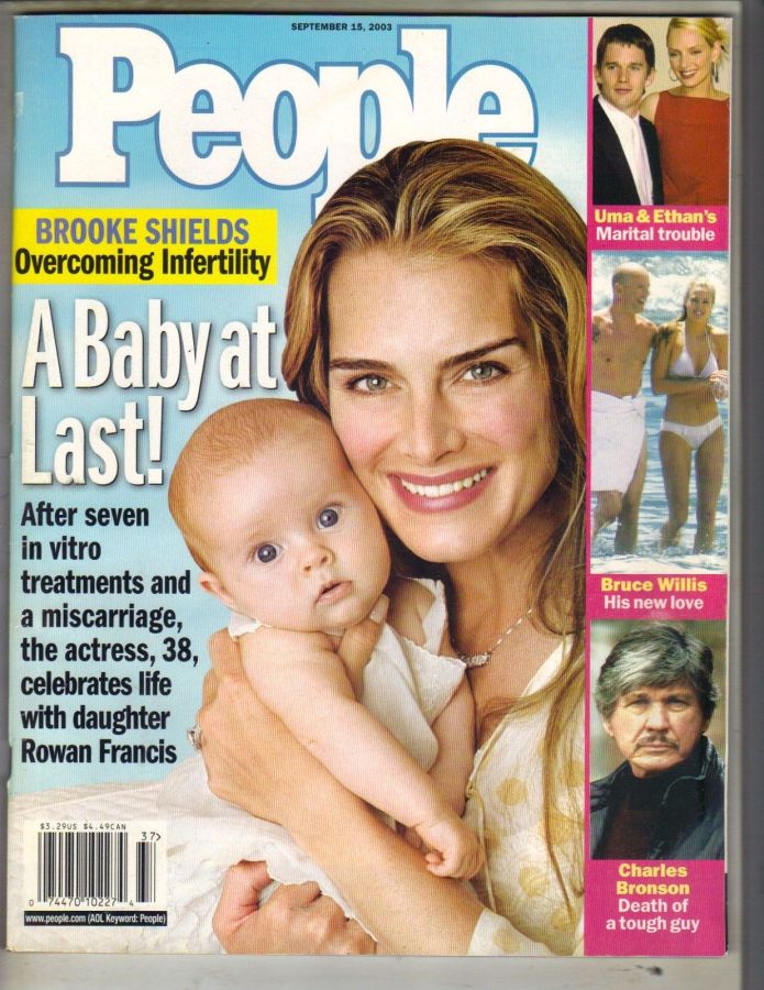 PEOPLE magazine side cover 15 September 2003