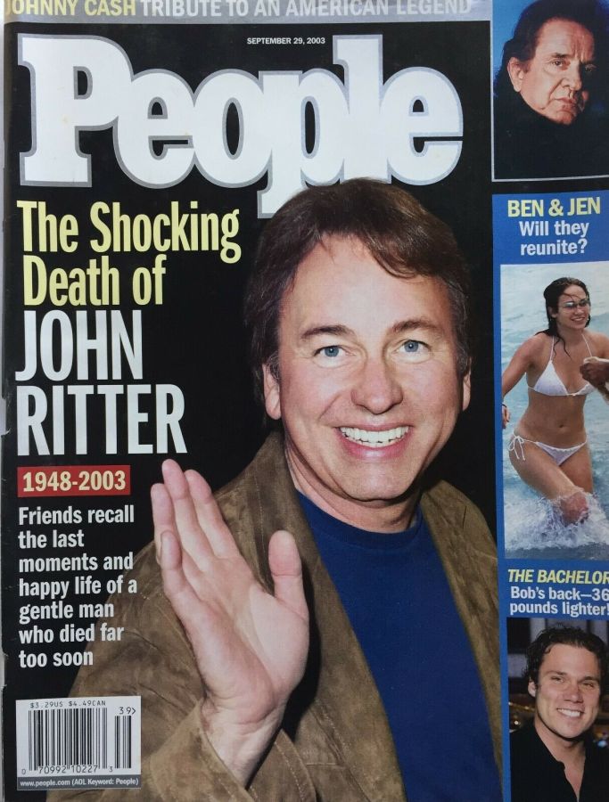 PEOPLE magazine side cover 29 September 2003