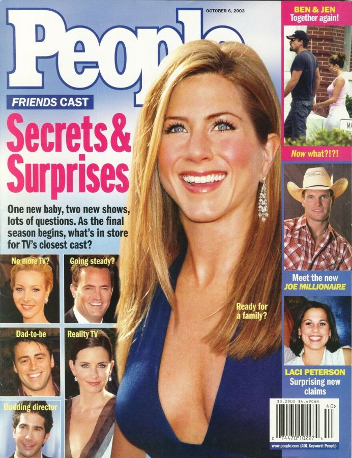 PEOPLE magazine side cover 6 October 2003