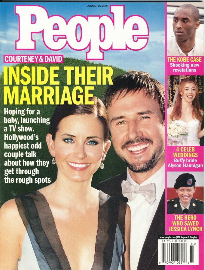 PEOPLE magazine side cover 27 October 2003