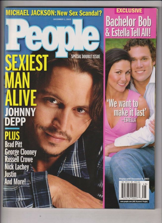 PEOPLE magazine side cover 1 December 2003