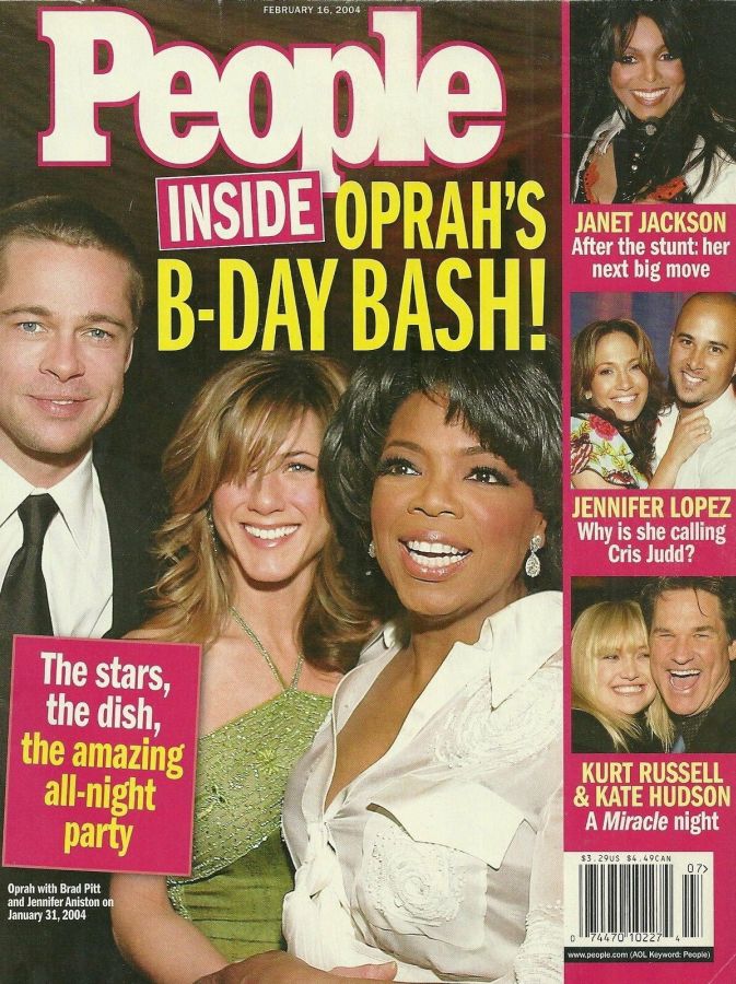 PEOPLE magazine side cover 16 February 2004