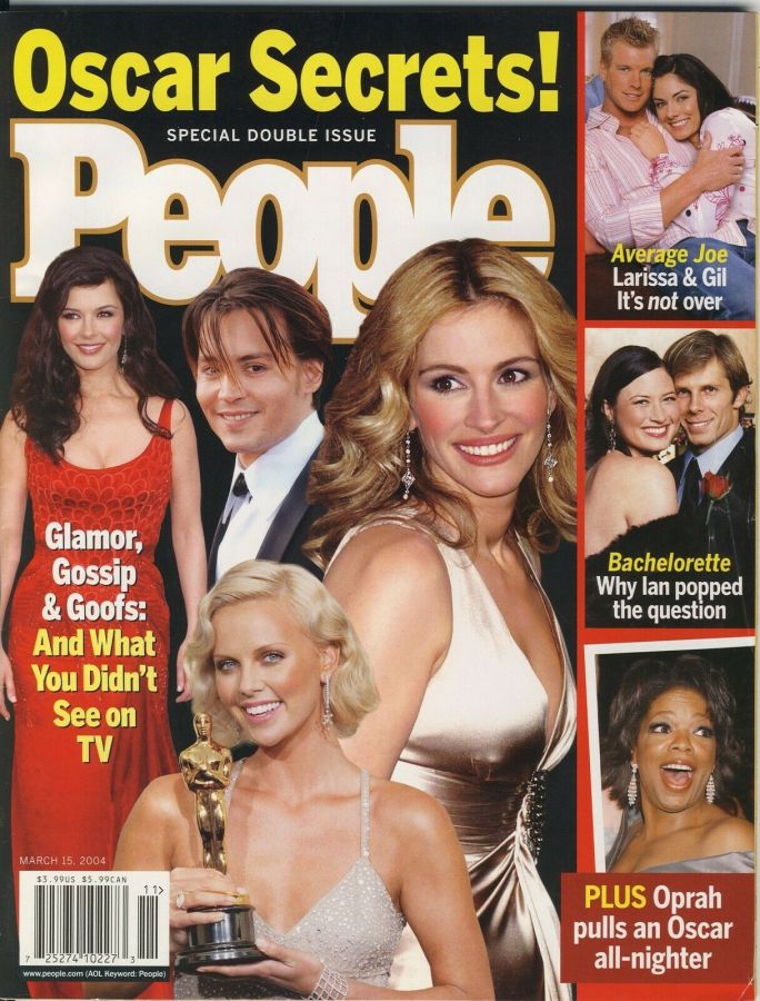PEOPLE magazine side cover 15 March 2004