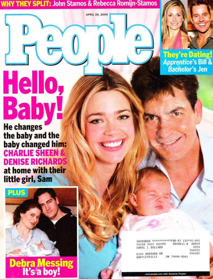 PEOPLE magazine side cover 26 April 2004