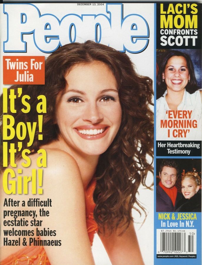 PEOPLE magazine side cover 13 December 2004