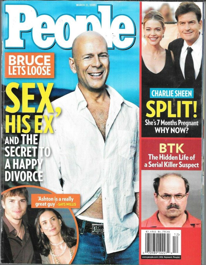 PEOPLE magazine side cover 21 March 2005