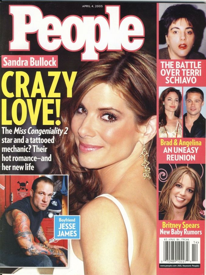 PEOPLE magazine side cover 4 April 2005
