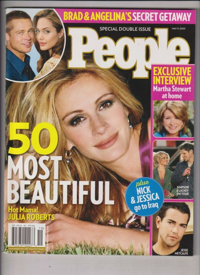 PEOPLE magazine side cover 9 May 2005