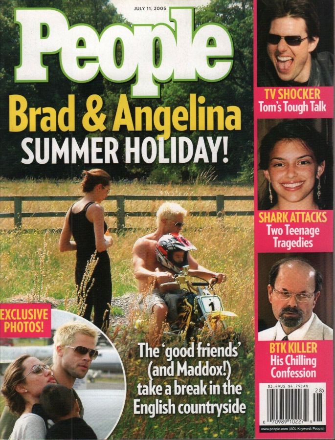 PEOPLE magazine side cover 11 July 2005