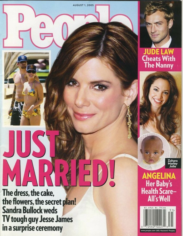PEOPLE magazine side cover 1 August 2005