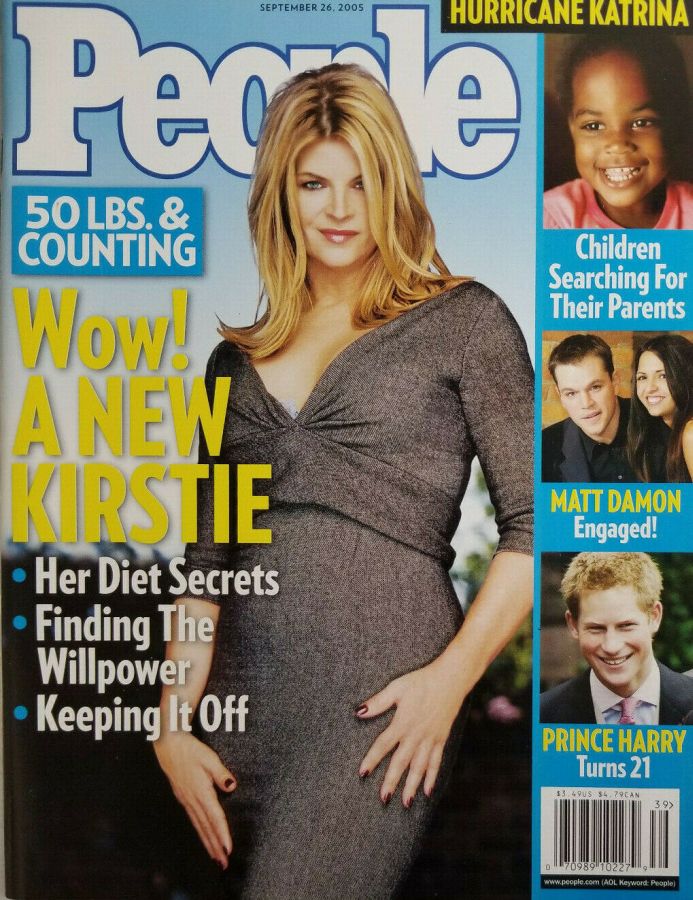 PEOPLE magazine side cover 26 September 2005