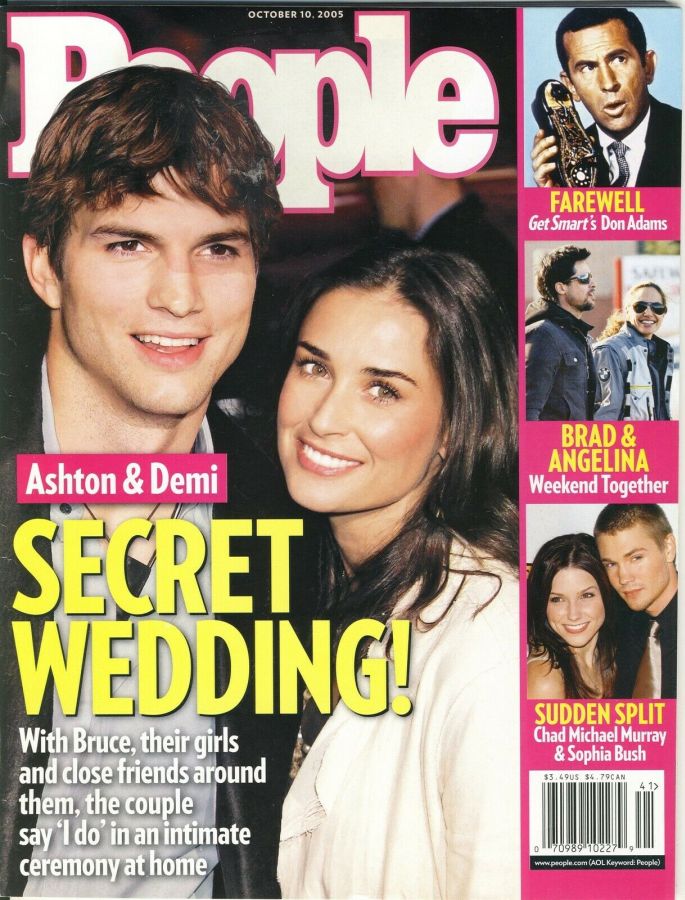 PEOPLE magazine side cover 10 October 2005
