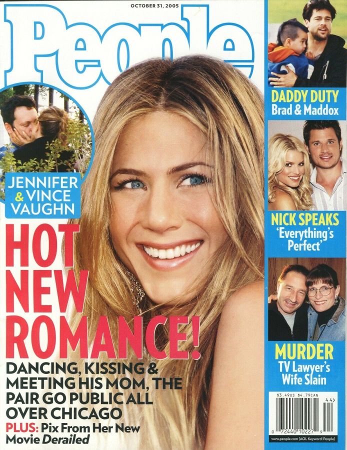 PEOPLE magazine side cover 31 October 2005