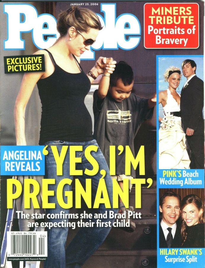 PEOPLE magazine side cover 23 January 2006