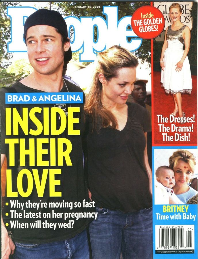 PEOPLE magazine side cover 30 January 2006
