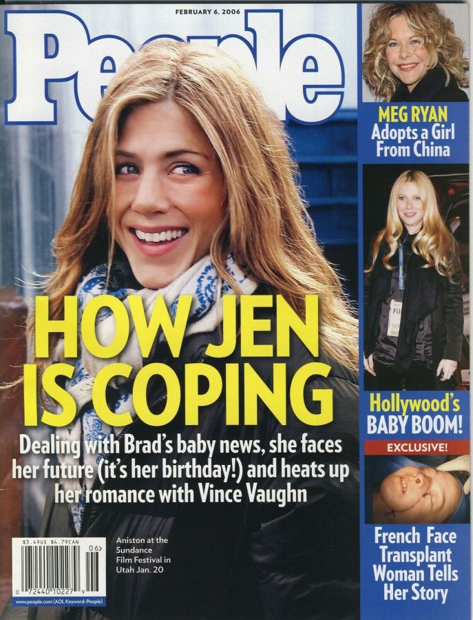 PEOPLE magazine side cover 6 February 2006