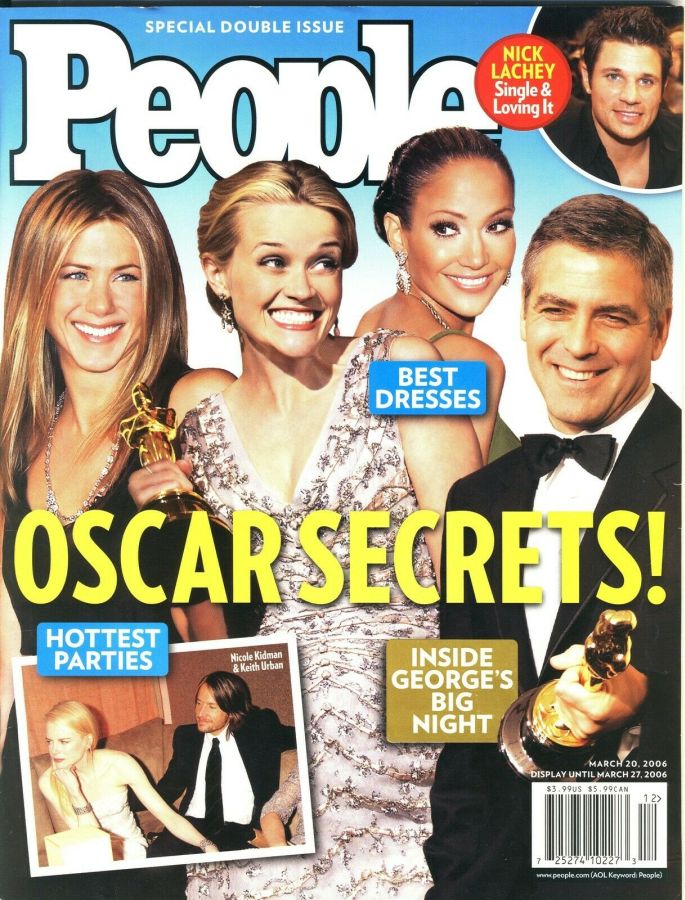 PEOPLE magazine side cover 20 March 2006