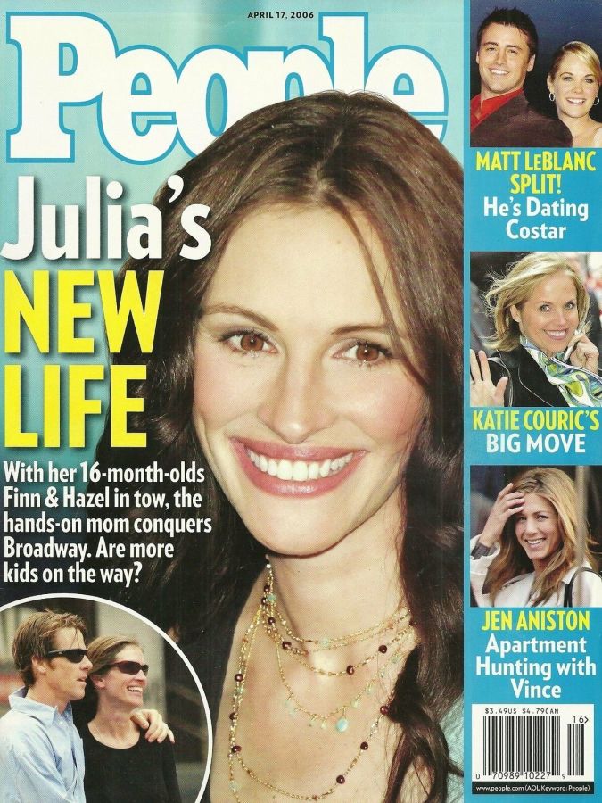 PEOPLE magazine side cover 17 April 2006