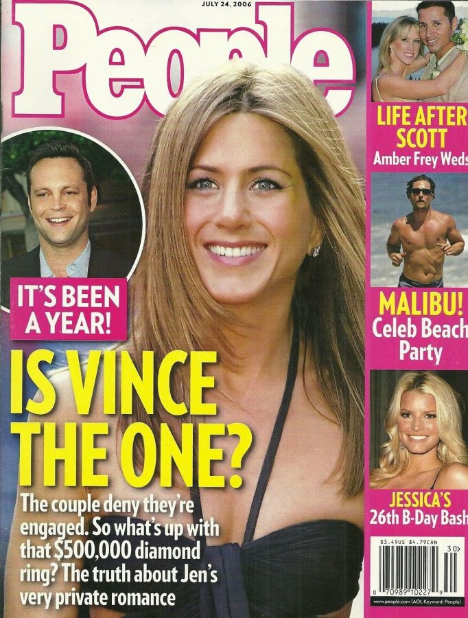 PEOPLE magazine side cover 24 July 2006