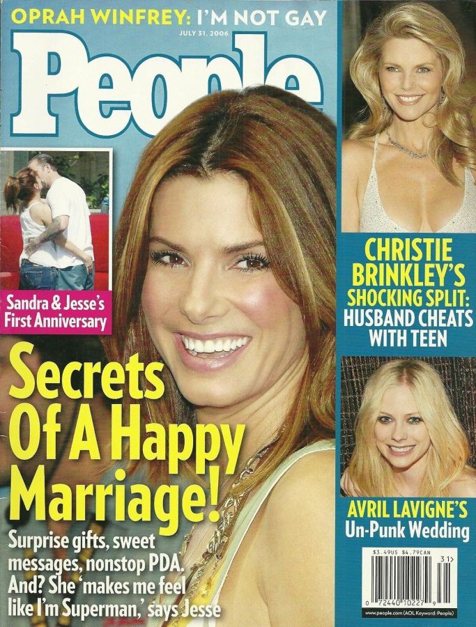 PEOPLE magazine side cover 31 July 2006