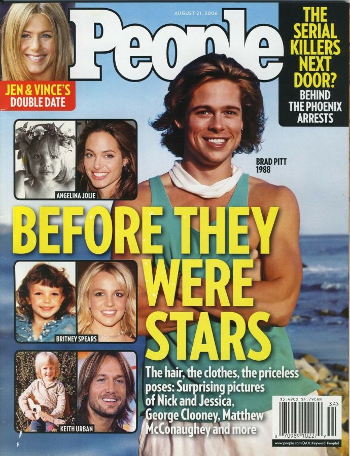 PEOPLE magazine side cover 21 August 2006