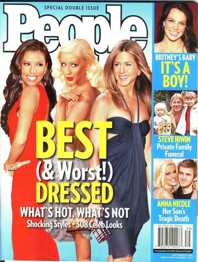 PEOPLE magazine side cover 25 September 2006