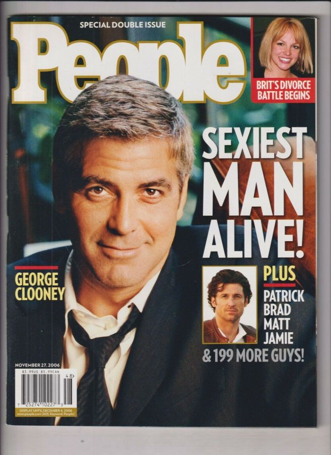 PEOPLE magazine side cover 27 November 2006