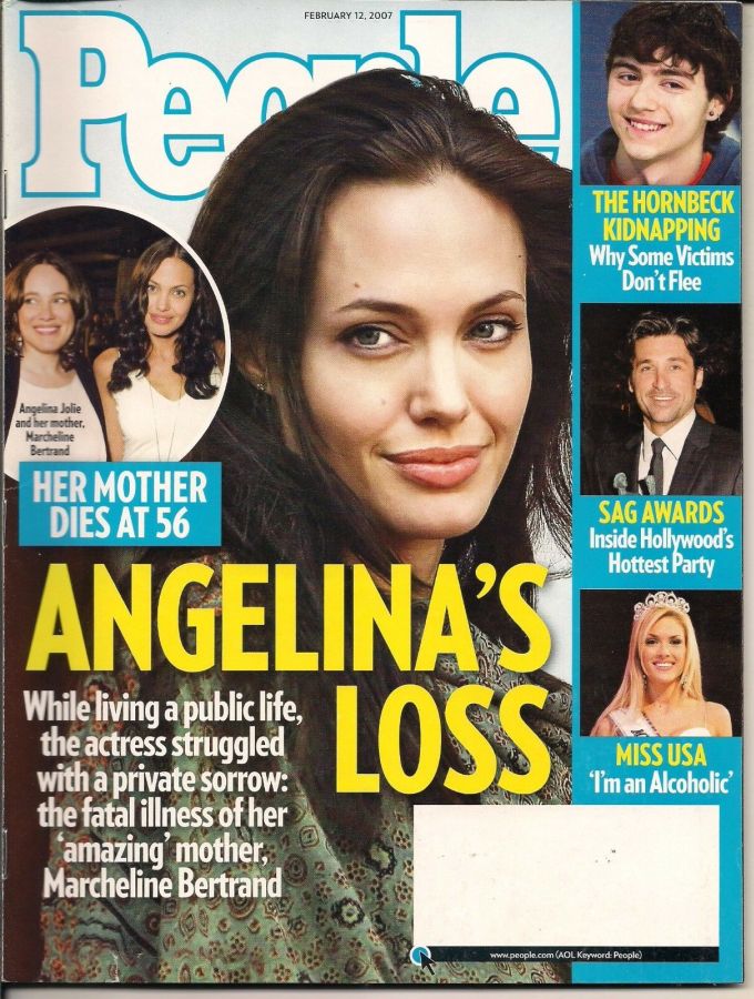 PEOPLE magazine side cover 12 February 2007