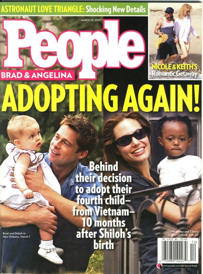 PEOPLE magazine side cover 19 March 2007