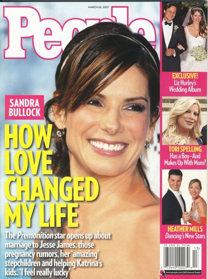 PEOPLE magazine side cover 26 March 2007