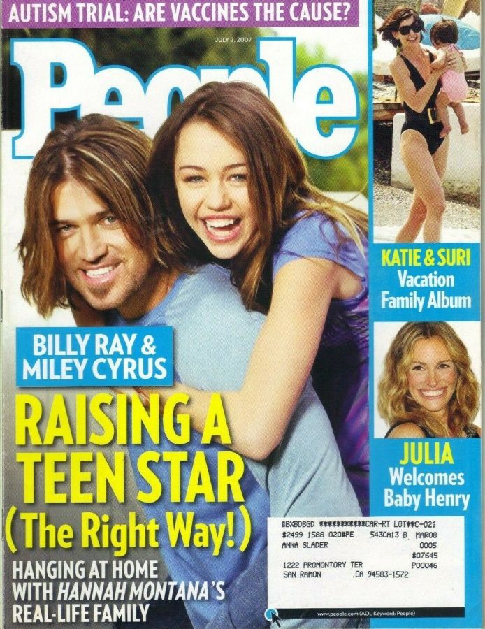 PEOPLE magazine side cover 2 July 2007