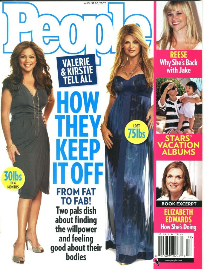 PEOPLE magazine side cover 20 August 2007