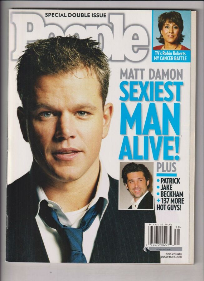 PEOPLE magazine side cover 3 December 2007