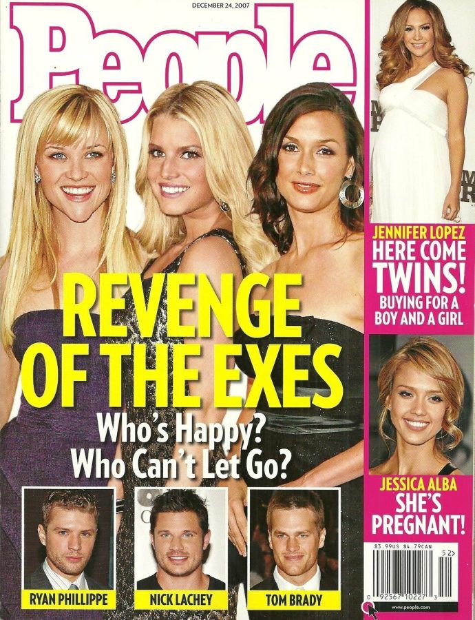 PEOPLE magazine side cover 24 December 2007