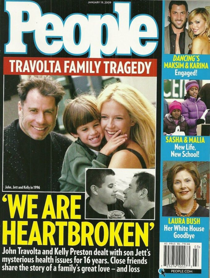 PEOPLE magazine side cover 19 January 2008