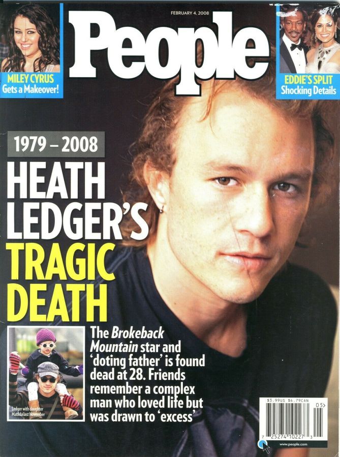 PEOPLE magazine side cover 4 February 2008