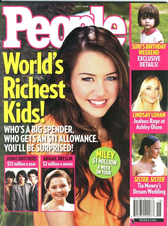 PEOPLE magazine side cover 5 May 2008