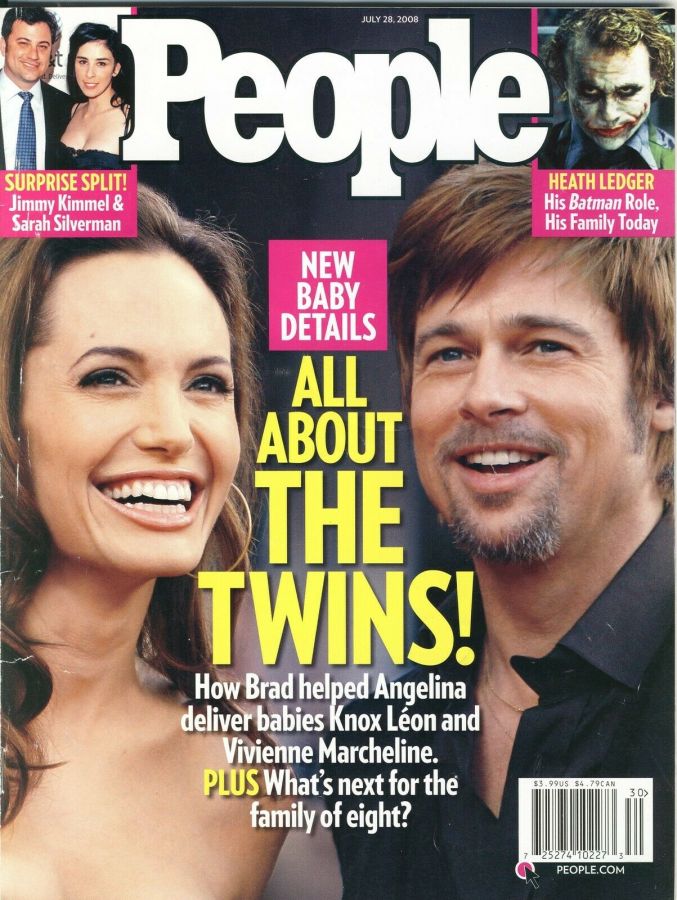 PEOPLE magazine side cover 28 July 2008
