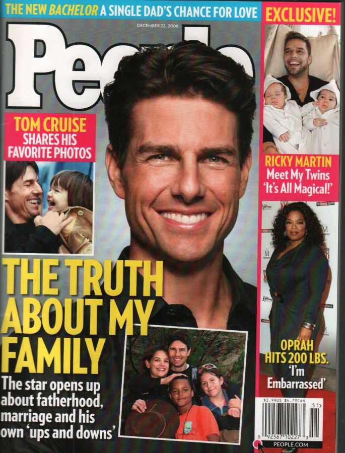 PEOPLE magazine side cover 22 December 2008