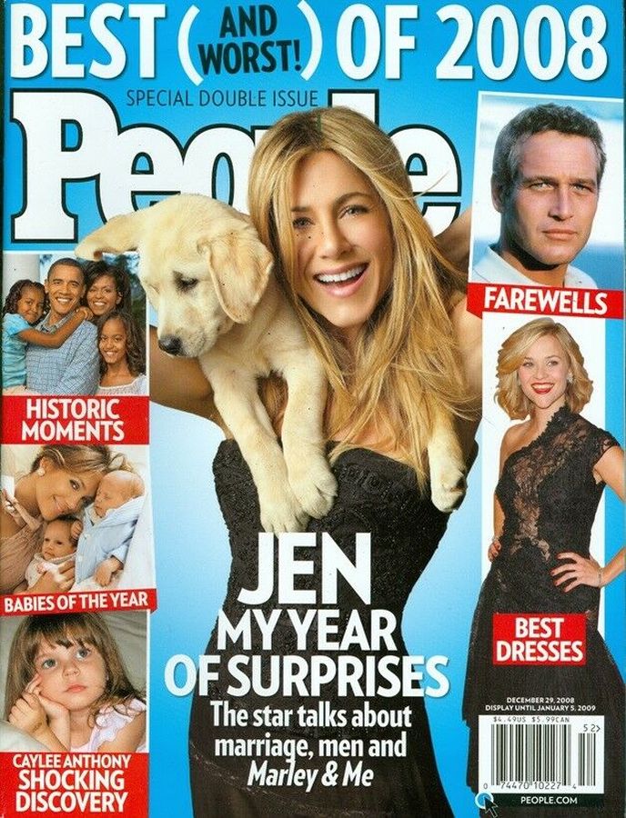 PEOPLE magazine side cover 29 December 2008
