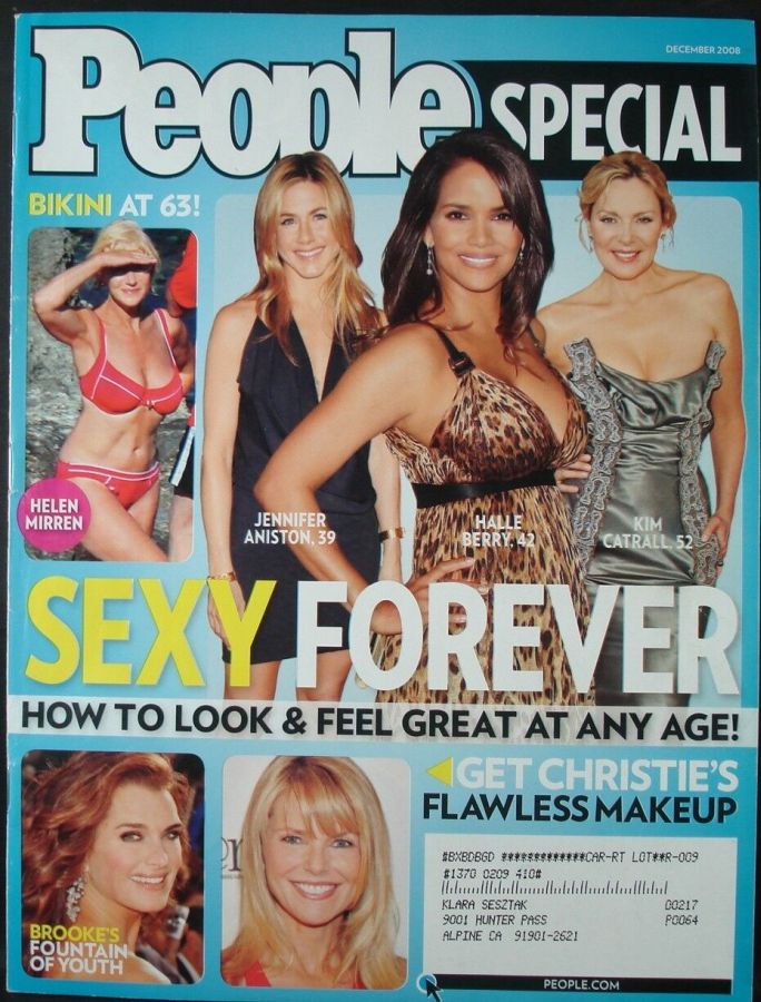 PEOPLE magazine side cover  Special  December 2008