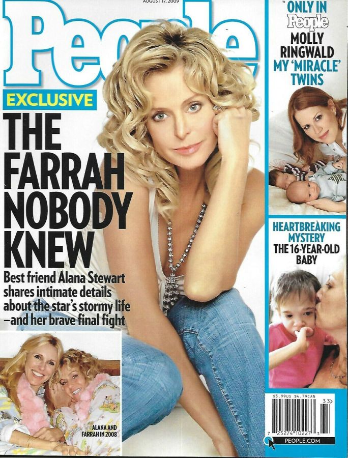 PEOPLE magazine side cover 17 August 2009