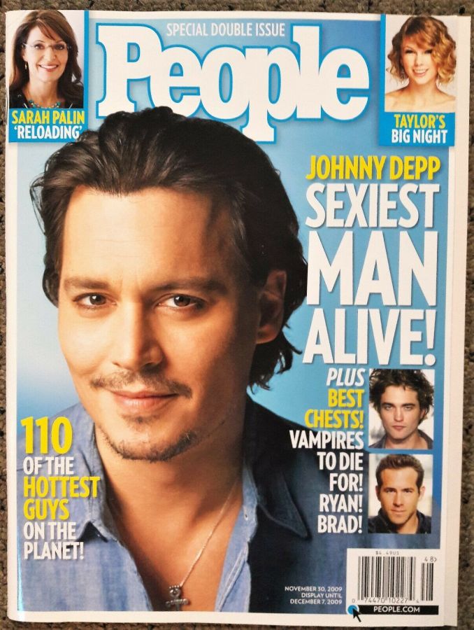 PEOPLE magazine side cover 30 November 2009