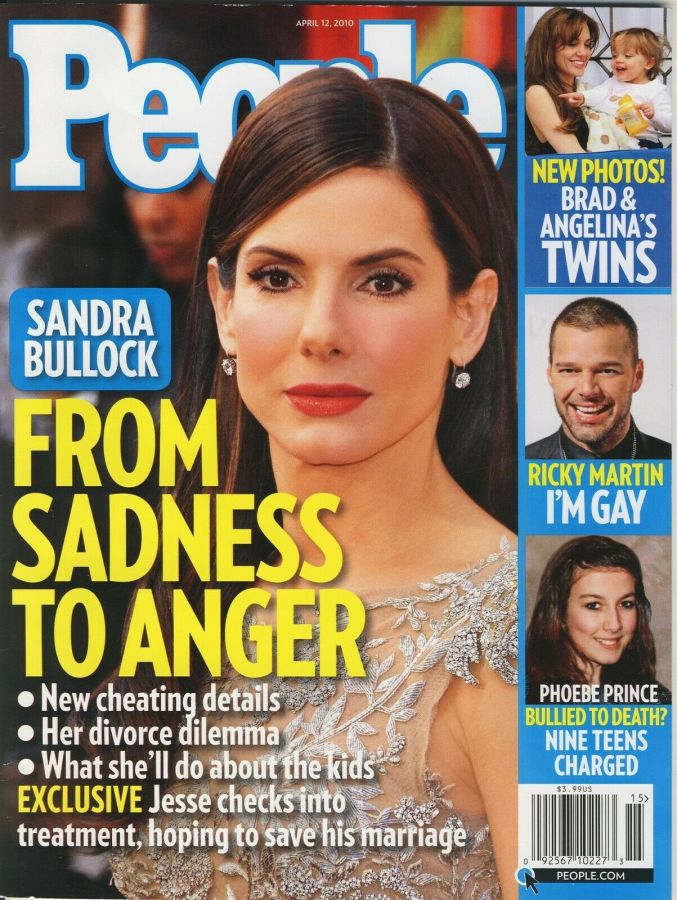 PEOPLE magazine side cover 12 April 2010