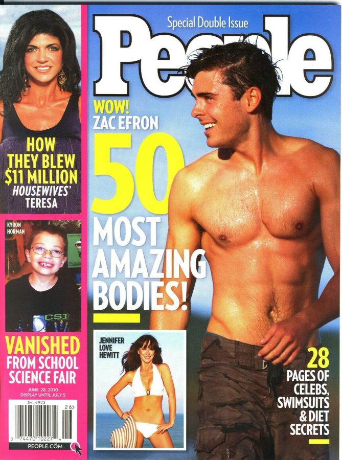 PEOPLE magazine side cover 28 June 2010