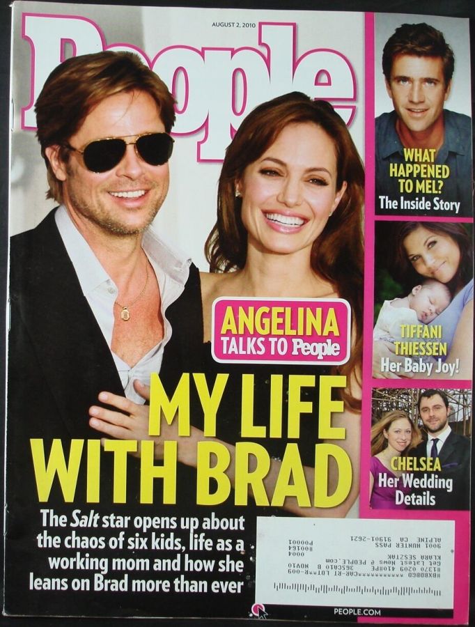 PEOPLE magazine side cover 2 August 2010