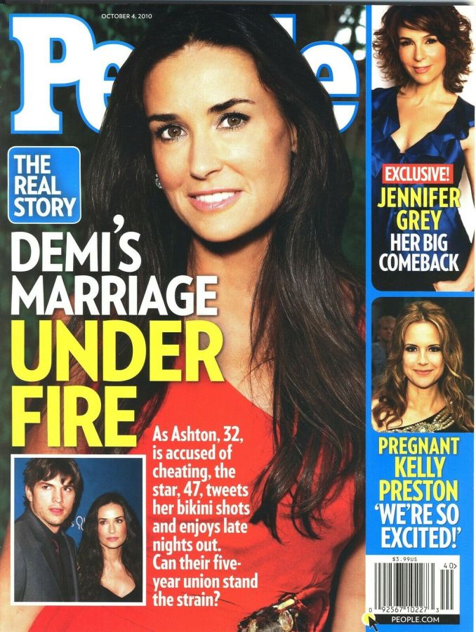 PEOPLE magazine side cover 4 October 2010